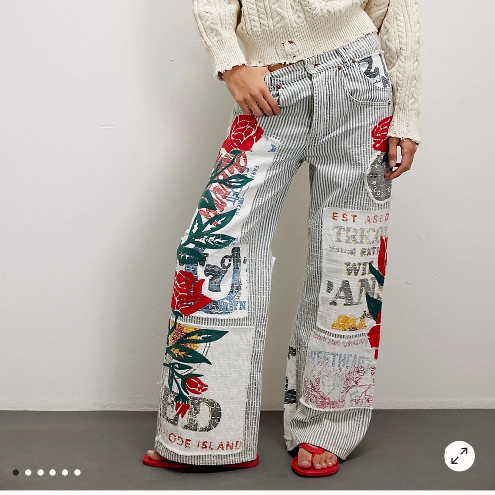 We The Free Lost And Found Boyfriend Jeans